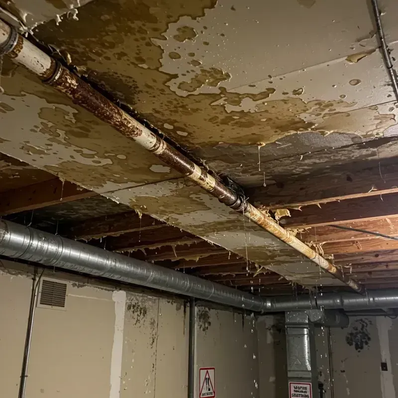 Ceiling Water Damage Repair in Hampton Manor, NY